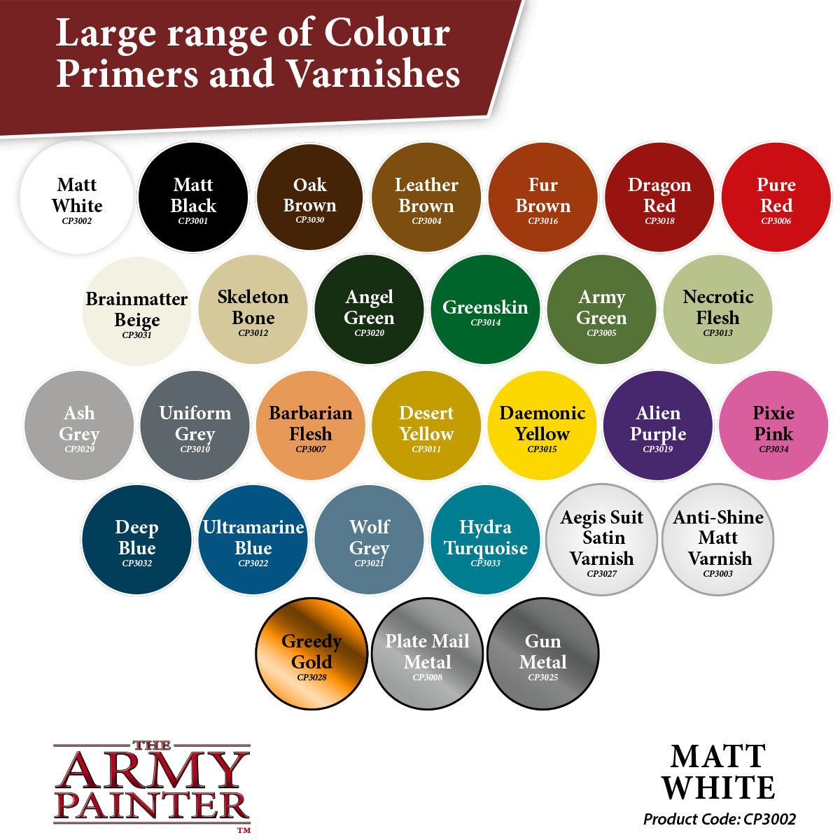 Base Primer - Matt White