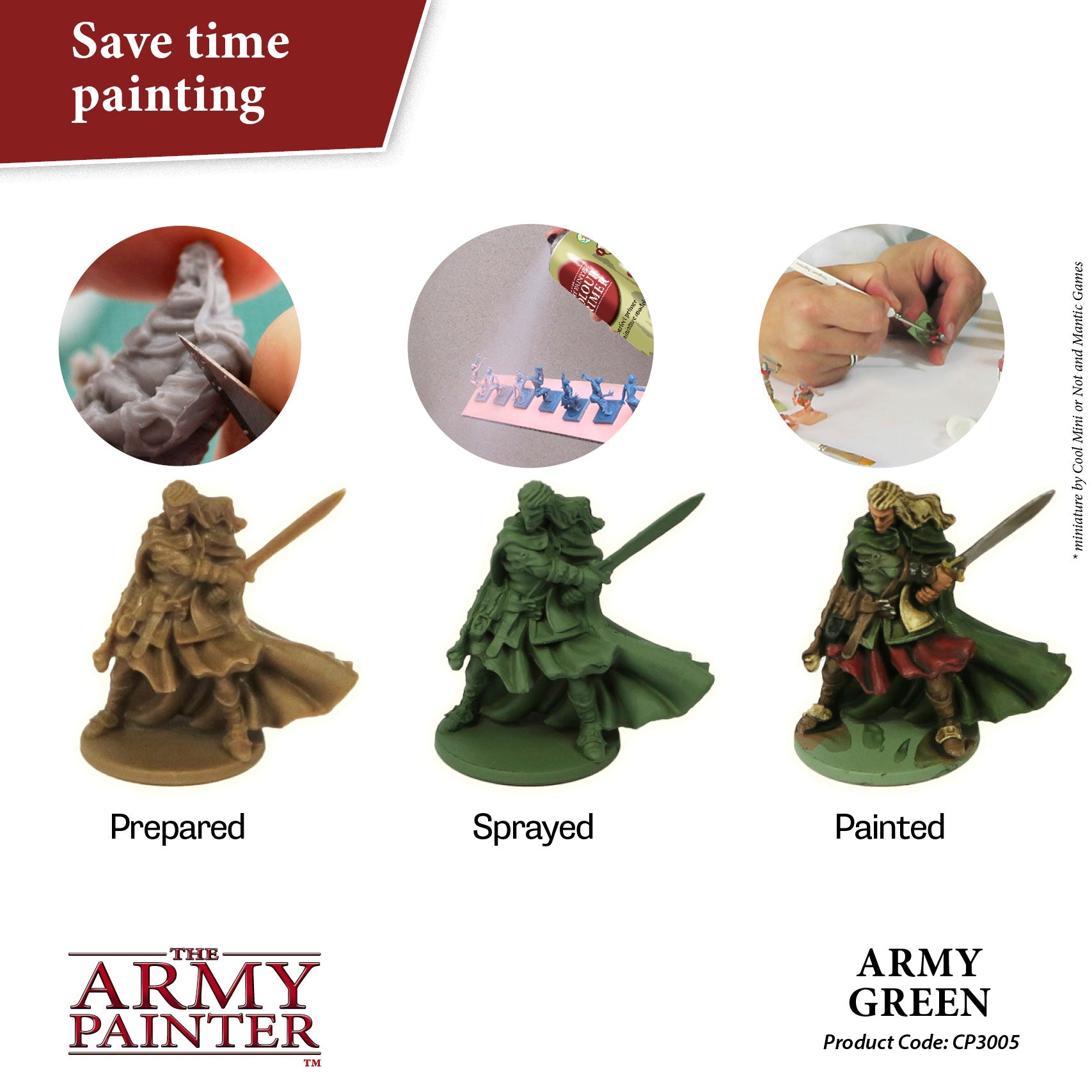 Colour Primer - Army green