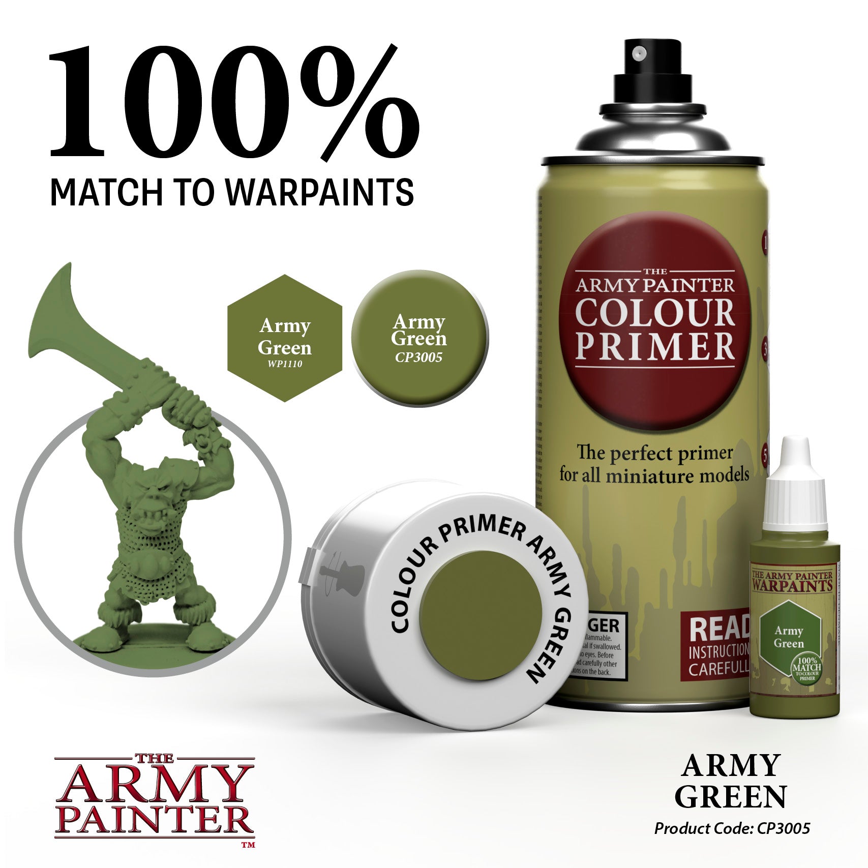 Colour Primer - Army green