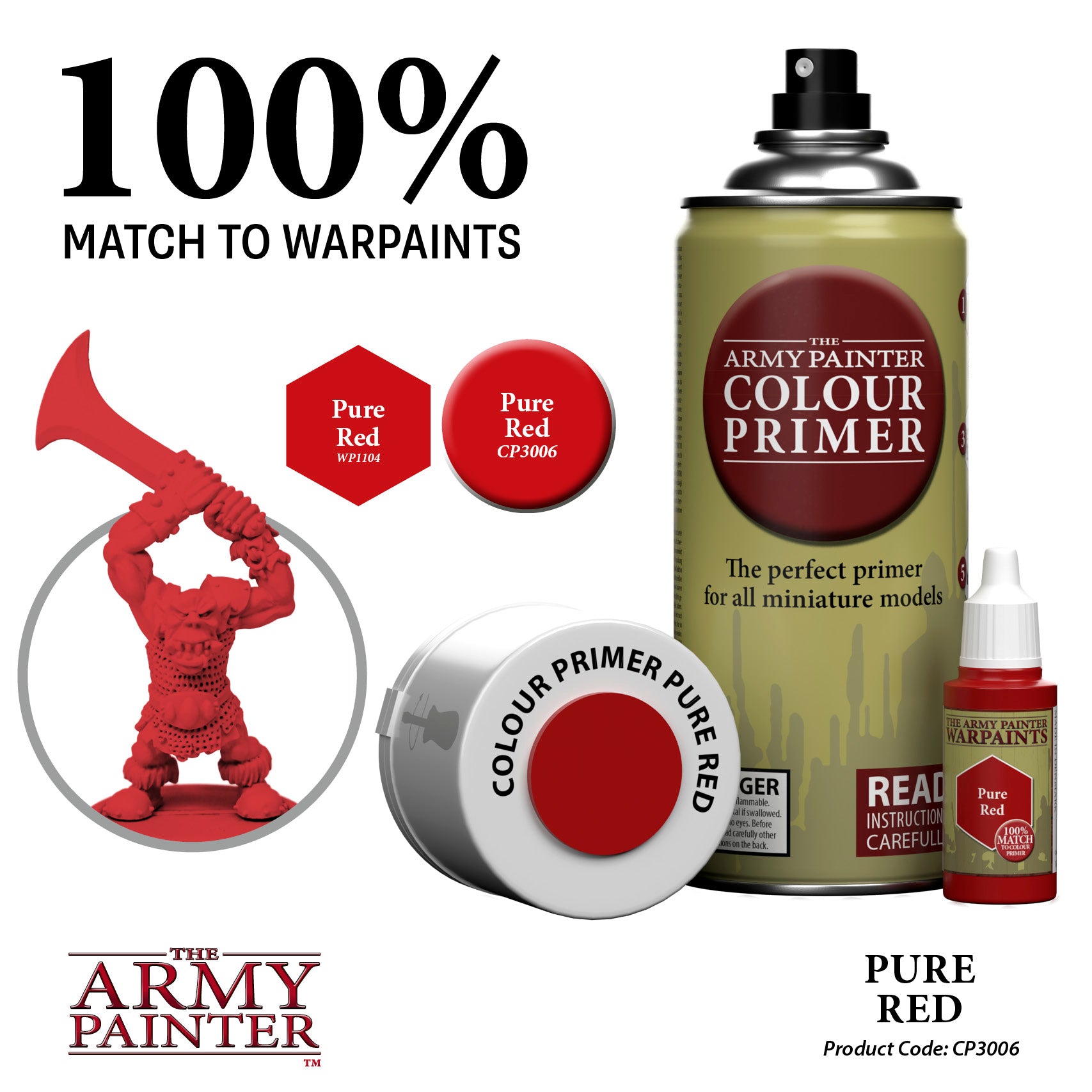 Colour Primer - Pure Red