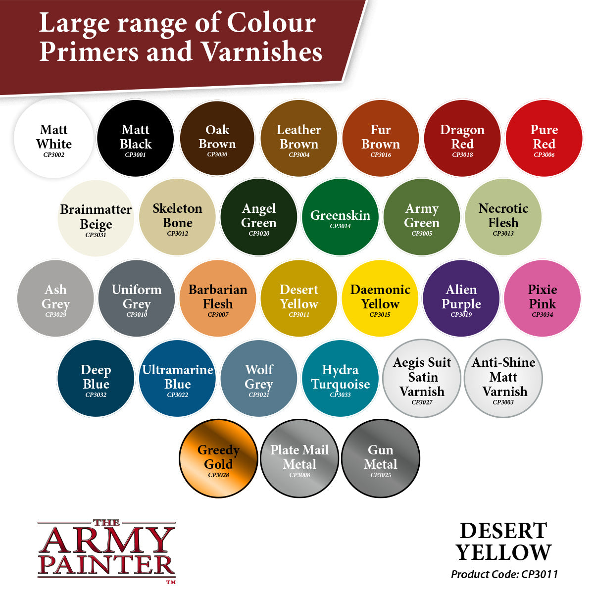 Colour Primer - Desert Yello