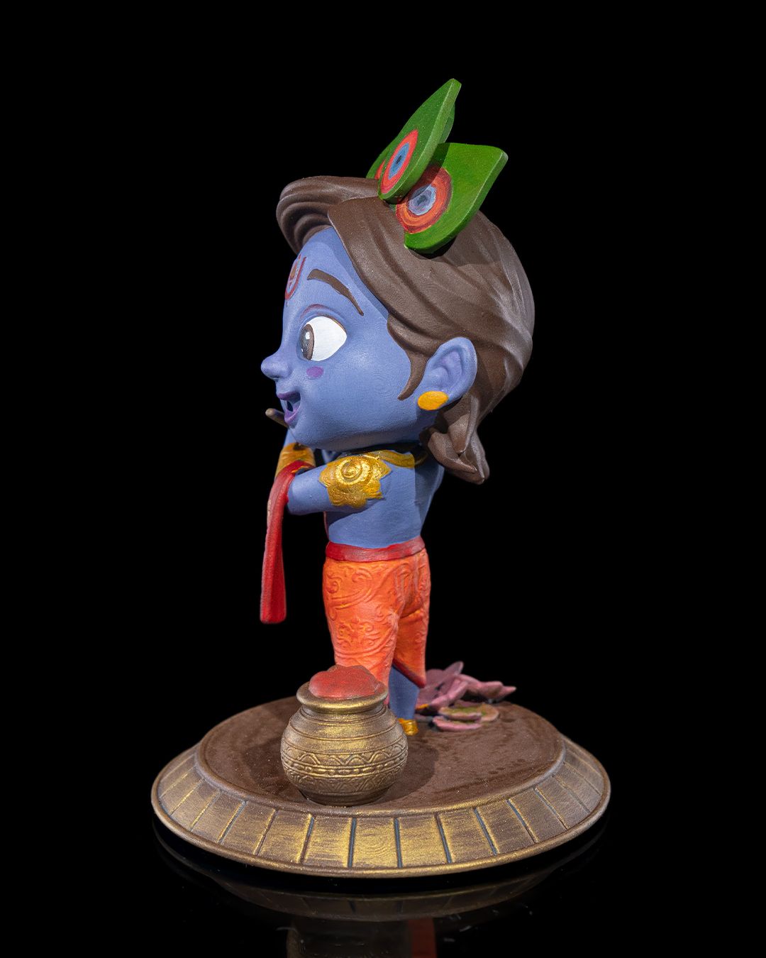 Chibi Krishna The Divine Child