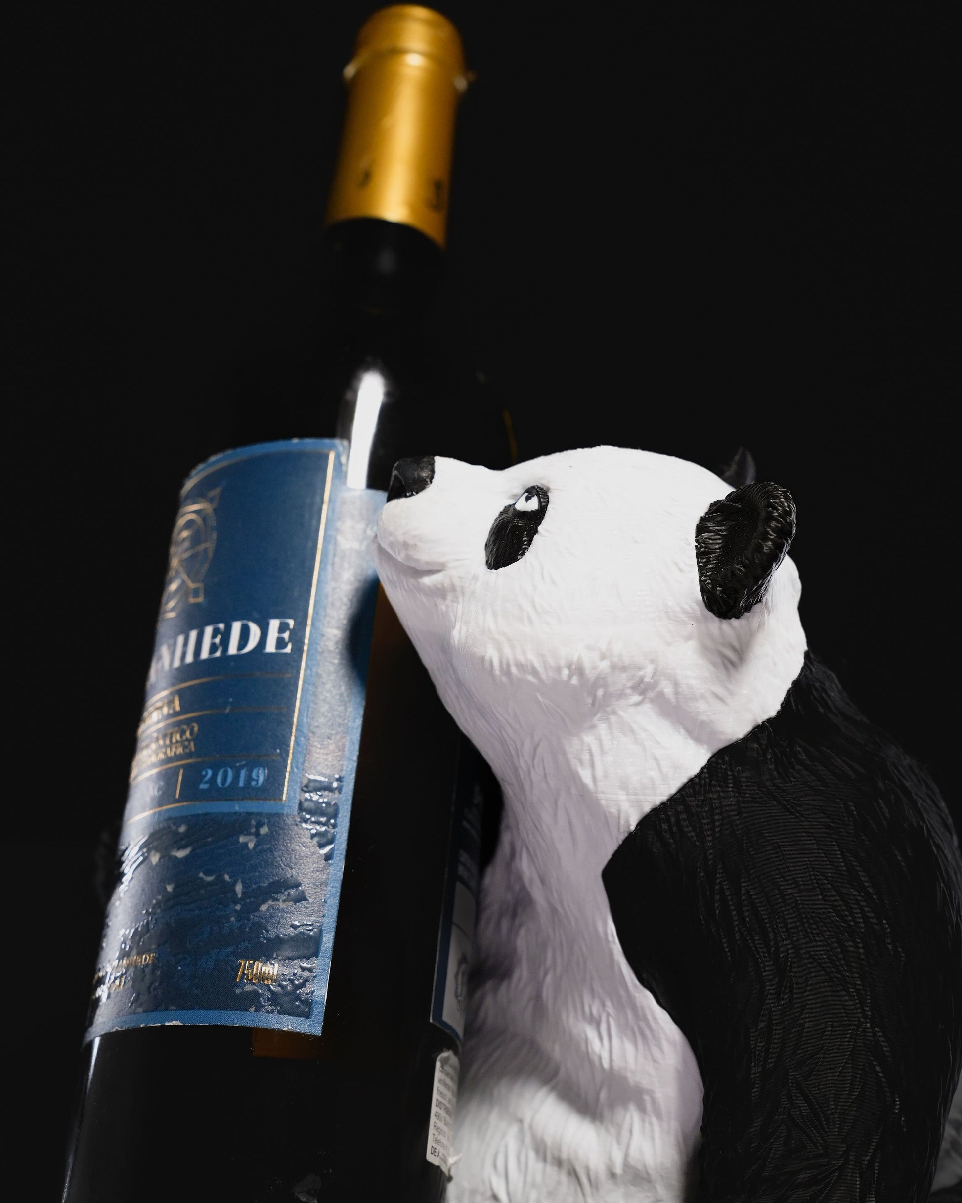 Zen Panda Wine Holder