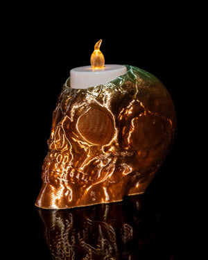 Skull Scent Candle Mold