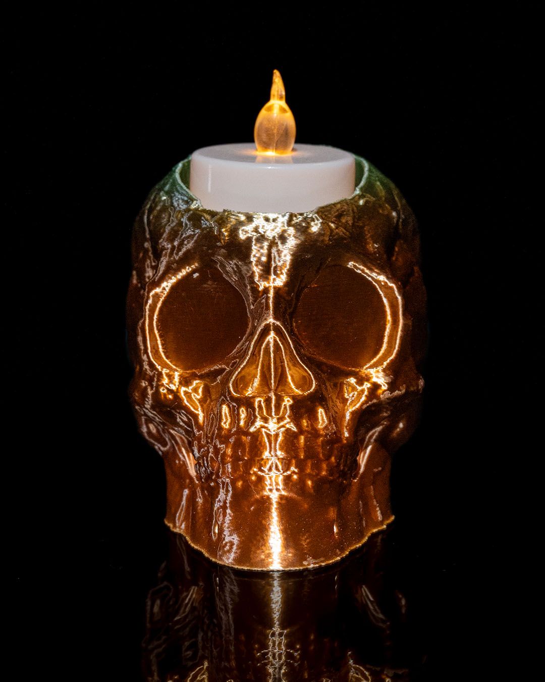 Skull Scent Candle Mold