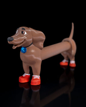 Wiener Dog Paper Towel Holder