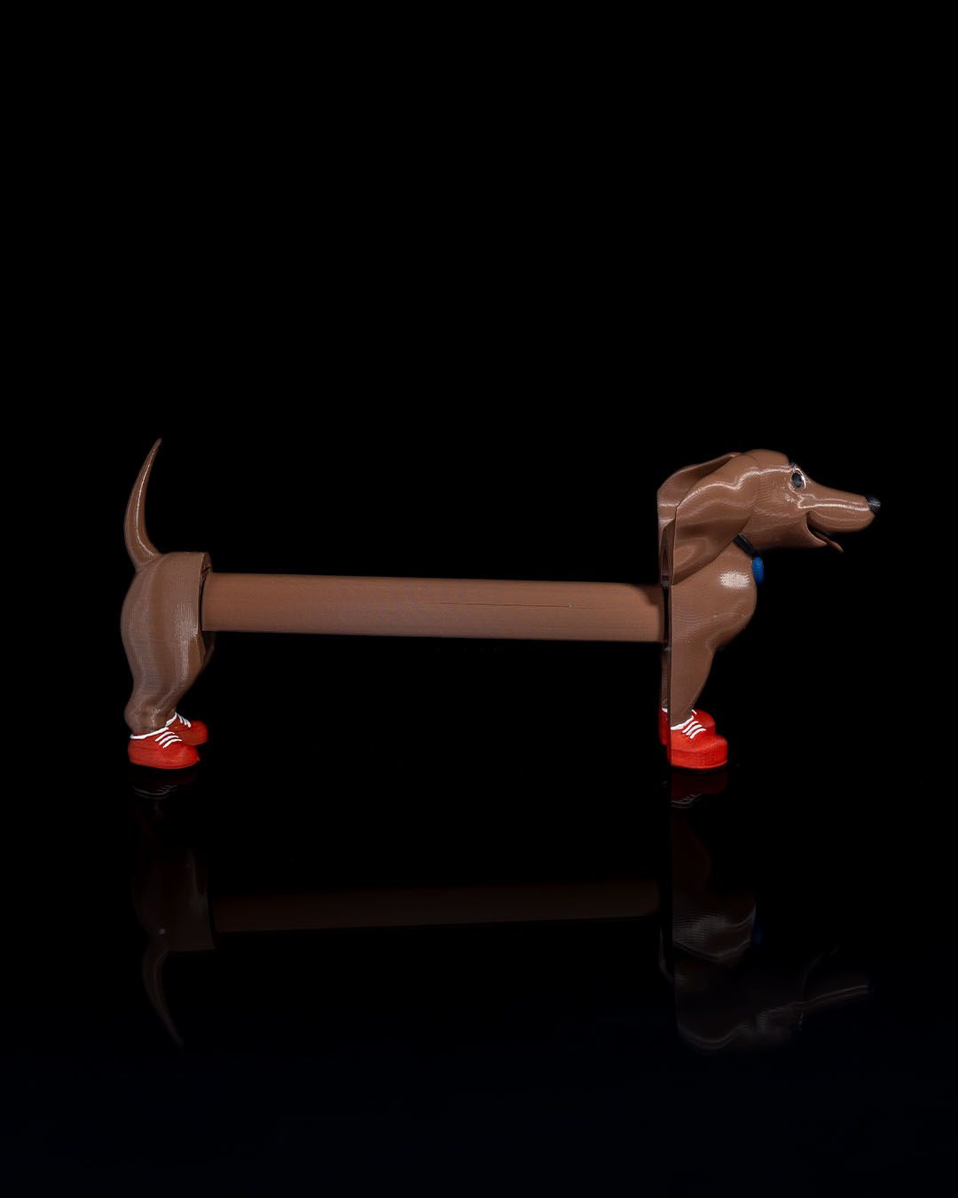 Wiener Dog Paper Towel Holder