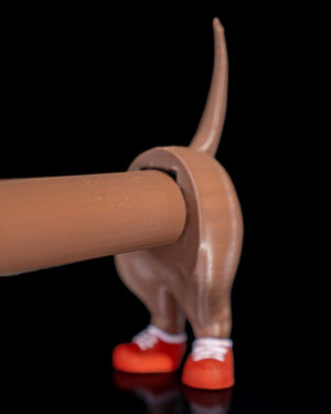 Wiener Dog Paper Towel Holder